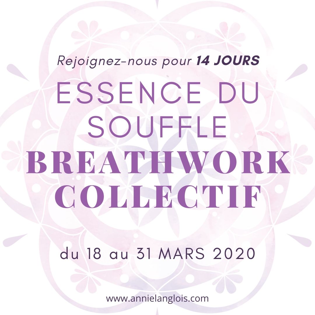 Breathwork collectif EN LIGNE - 14 jours 