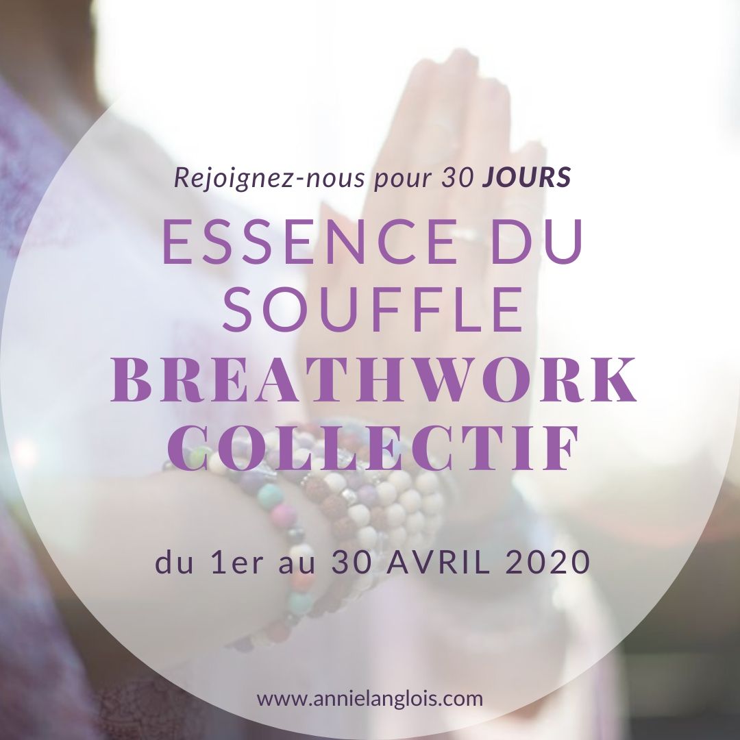 Breathwork collectif EN LIGNE - 30 jours 