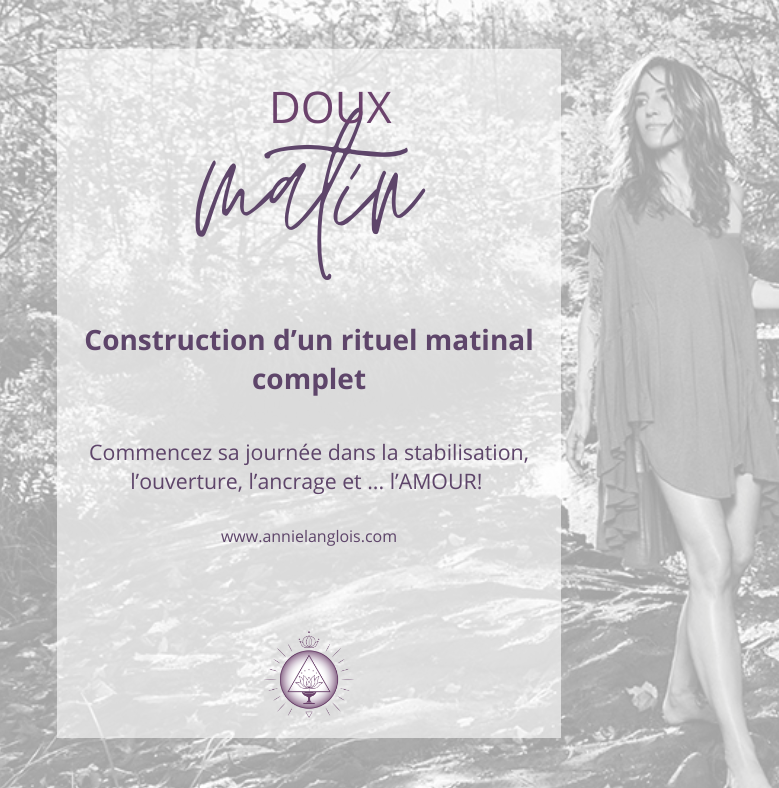 Construire mon rituel matinal